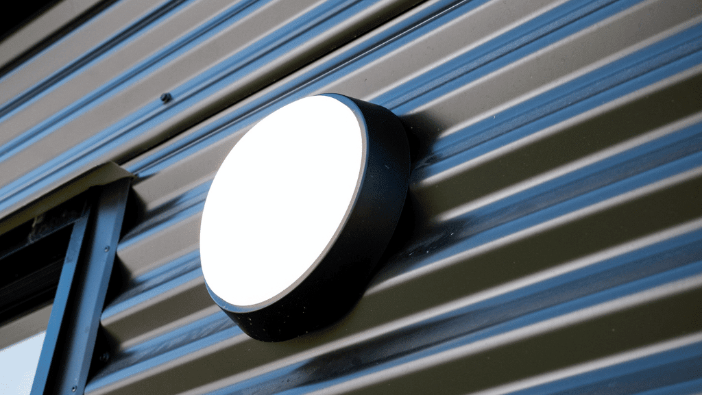 outdoor light 10.7m Complete Build GM Portable Homes