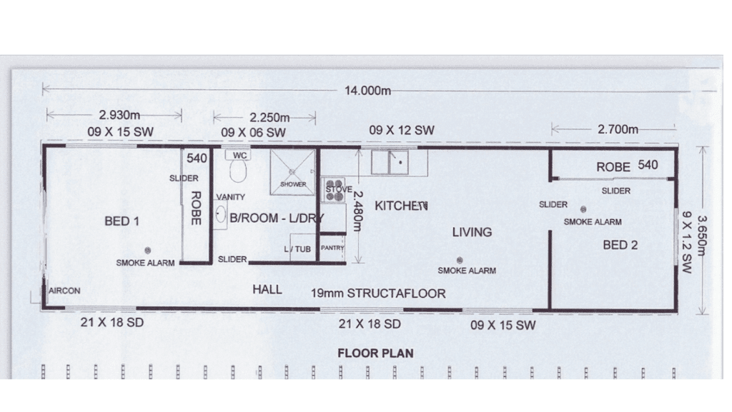 GM Portable 14m Plan